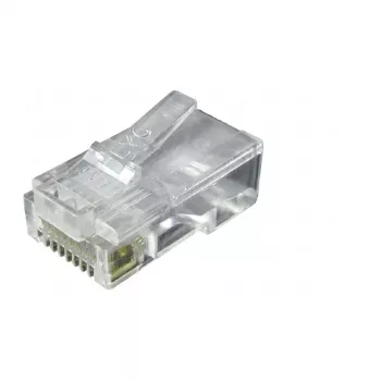EFB-Elektronik RJ45 UTP Modulaire stekker E-MO 8/8 SR, 100 stuks, transparant