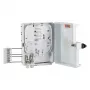 EFB-ELEKTRONIK FTTH-BOX-OUT-1 FTTH IP65 verdeelbox voor 32 vezels, 16 adapters, buiten