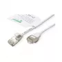 ROLINE GREEN U/FTP patchkabel Cat.6A (Class EA), LSOH, slim, wit, 1,5 m