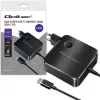 Qoltec 100W GaN USB-C PD oplader 5-20V 3-5A zwart