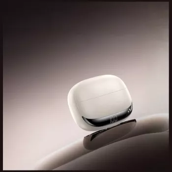 AWEI TA19 ANC TWS Bluetooth 6.0 hoofdtelefoon beige