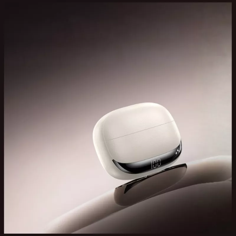 AWEI TA19 ANC TWS Bluetooth 6.0 hoofdtelefoon beige