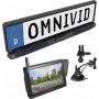 OMNIVID Solar6 draadloos solar achteruitrijvideosysteem