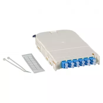 EFB Elektronik FTTH-module-inzet voor FTTH-BGT, 12 poorts LC met OS2 keramische koppelingen