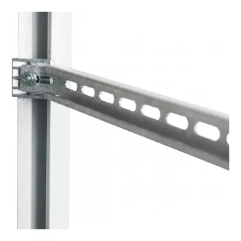 EFB Elektronik C-profielrail voor kabelondersteuning, diepte 1000 mm, zilver