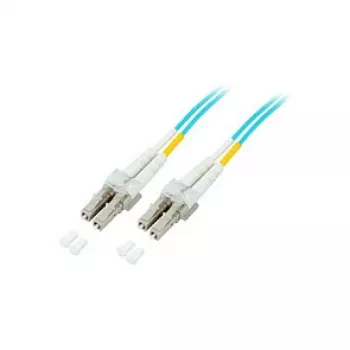 EFB-Elektronik ECOFIBER duplex-patchkabel LC-LC OM3 20m LSZH 2mm aqua