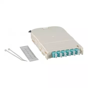 EFB-Elektronik FTTH-module-inzet voor FTTH-BGT, 12 poorts LC met OM4 keramische koppelingen