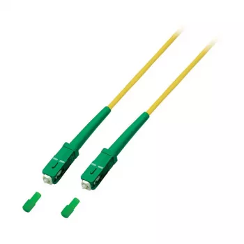 EFB simplex patchkabel SC/APC-SC/APC OS2 G657A2, 10 m, LSZH 3 mm, geel (O0944.10)