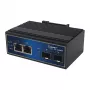 ALLNET DIN-railadapter voor ALL-SGI8004 industriële switch (ALL-SGI8004_DIN-Holder1)