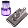 Extralink vervangende accu en filter voor Dyson V11 V15 SV46 SV47, 25,2 V 4000 mAh click-in-type