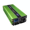 Qoltec Monolith Power Adapter/Inverter auto 2000 W groen