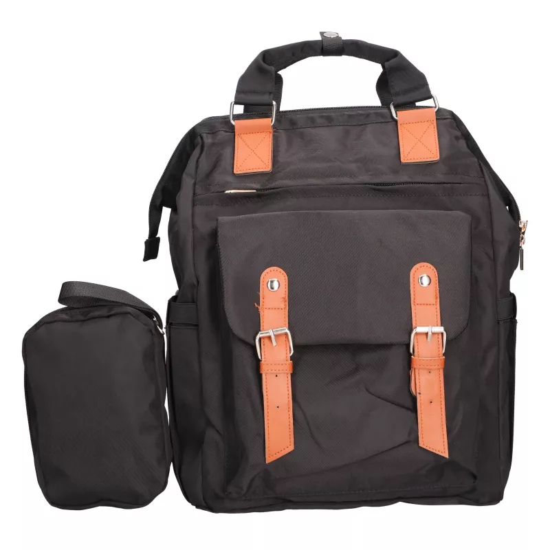 BLACK FOREST KM02 cabin rugzak 40x30x15 cm + toilettas zwart