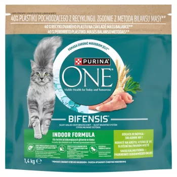 Purina ONE Indoor Formula kat kalkoen 1,4 kg