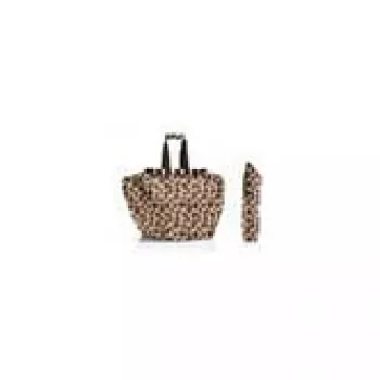 Reisenthel Easyshoppingbag Leo Macchiato (UJ6048) - shopping tote, 20L, opvouwbaar, polyester