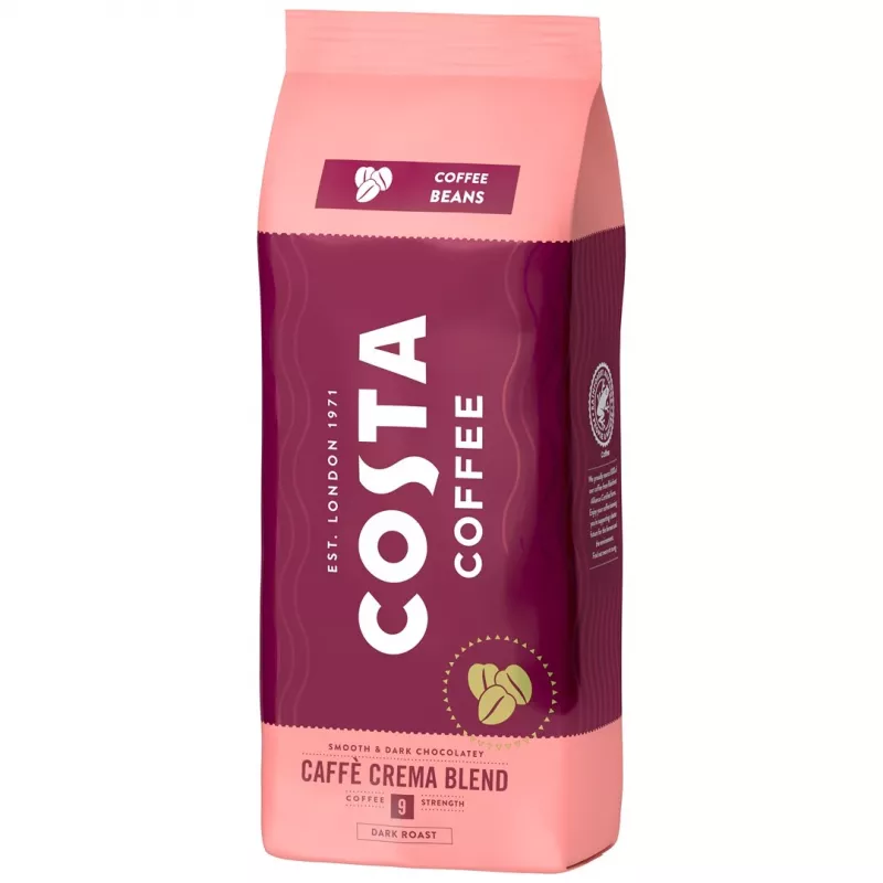 Costa Coffee Crema hele bonen koffie 1kg