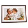 ARZOPA D10 10,1 inch digitale fotolijst (donkerbruin) - 1280x800 IPS touchscreen, 32GB, Wi-Fi