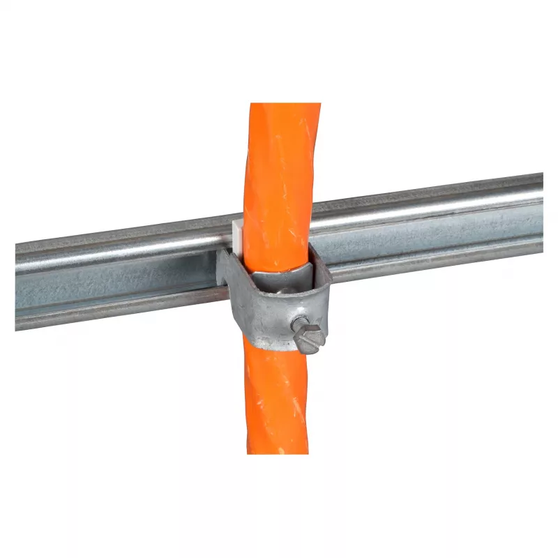 EFB Elektronik U-beugel incl. tegendeelplaat voor kabel Ø 28-34 mm