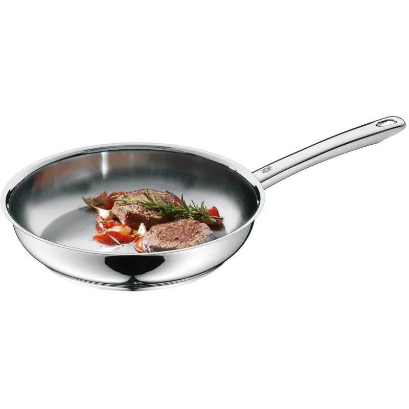 WMF Profi universele koekenpan, 24 cm, roestvrij staal