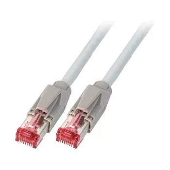 EFB-Elektronik RJ45-patchkabel Cat.6A S/FTP LSZH Dätwyler 7702 TM21 grijs 10m