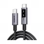 UGREEN Uno L509 100W USB-C naar USB-C PD snellaadkabel LED 2m zwart