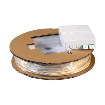 EFB Electronics FTTX Compact Box voorgemonteerd 2xLC/APC Duplex G.657.A2 50m