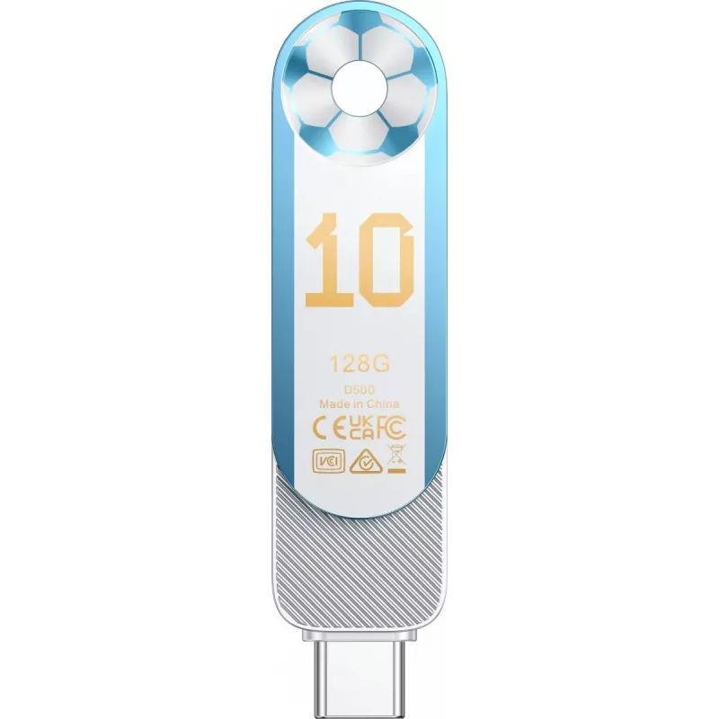 Lexar Dual D500 128GB USB-C/A 3.2 flashdrive 400/360MB/s wit