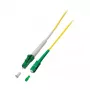 EFB simplex patchkabel LC/APC-SC/APC OS2 G657A2, 2 m, LSZH 2 mm, geel (O2531.2)