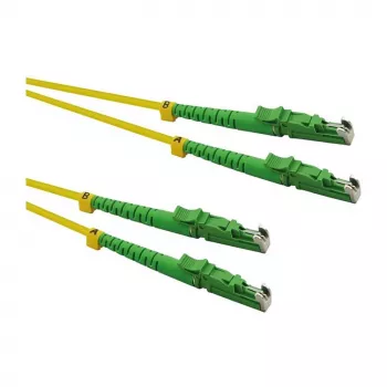 ROLINE glasvezel-patchkabel OS2 7,5m E-2000 LSH APC simplex LSZH geel