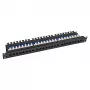 EFB-Elektronik ECOLAN patchpanel UTP 24xRJ45 Cat.5e 19 inch 1U RAL 9005 zwart