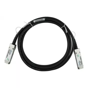 BlueOptics Networks 10312 compatibele BlueLAN QSFP+ Direct Attach Copper-kabel, 40GBASE-CR4, 1m, 30AWG, passief