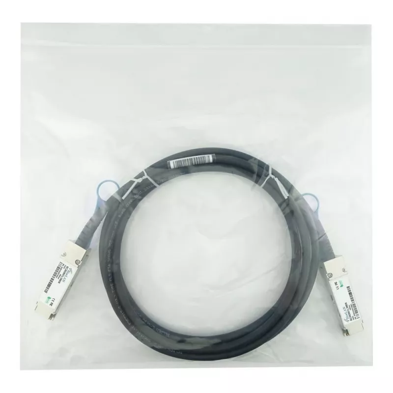 BlueLAN 10411-BL compatibele Extreme Networks QSFP28 Direct Attach-kabel, 100GBASE-CR4, InfiniBand EDR, 30AWG, 1 meter