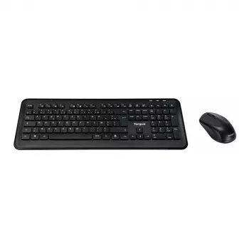 Targus AKM610FR draadloze toetsenbord- en muisset - volledige grootte - AZERTY - Franse layout - zwart