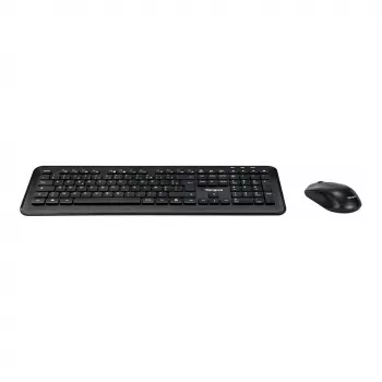 Targus AKM610FR draadloze toetsenbord- en muisset - volledige grootte - AZERTY - Franse layout - zwart