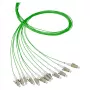 EFB-Elektronik fiber pigtail LC OM2 50/125µm groen 2m