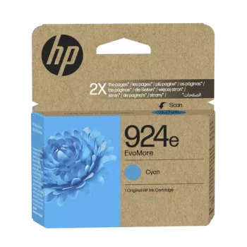 HP 924e EvoMore cyaan originele printercartridge