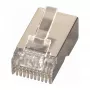 EFB-Elektronik E-MO 6/6G RJ12 STP modulaire stekker, afgeschermd, 6P6C, 100 stuks