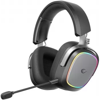 Rampage RETSU draadloze over-ear gaming-headset Bluetooth 2.4G RGB zwart