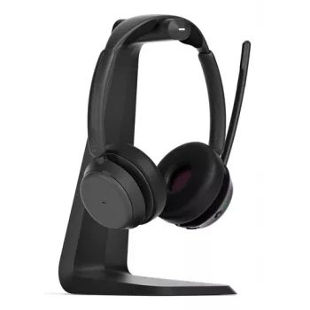 EPOS IMPACT 1000 MS UC ANC WL USB-C+A stand on-ear Bluetooth-headset met laadstation CH 40 en USB-C BT-dongle BTD 900c