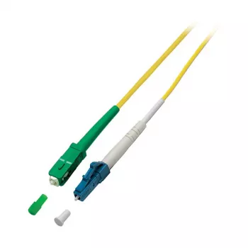 EFB simplex patchkabel LC-SC/APC OS2 G657A2 1m LSZH 2mm geel