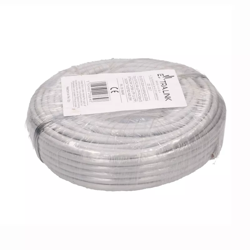 EXTRALINK CAT6A UTP (U/UTP) indoor twisted pair patchkabel 25m