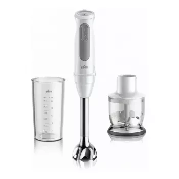 Braun MQ50201M MultiQuick 5 staafmixer, 750 W, wit