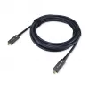 Equip USB-C 3.2 naar USB-C Active Optical Cable (AOC) 8K 60W PD 10m zwart