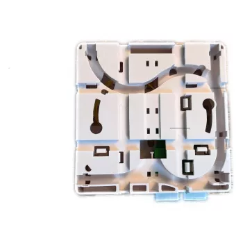 EFB Elektronik FTTH-box voor 4 SC-S- of LC-D-koppelingen 80x80 met kabelgeleiding, krimpversie