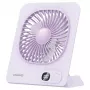 USAMS ZB363 Magnetische Tafelventilator Paars