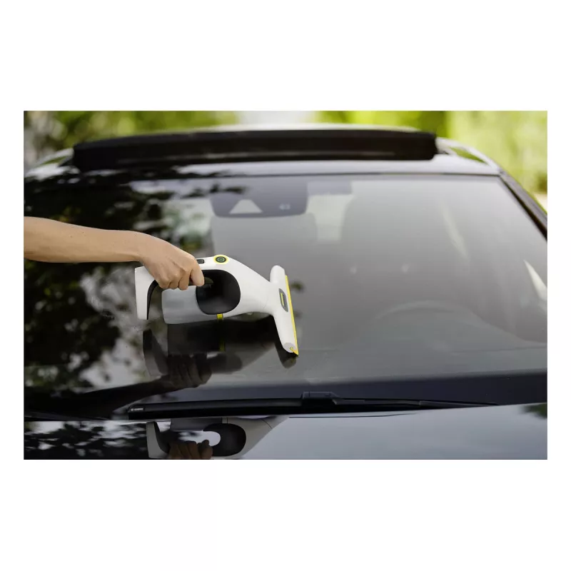 Kärcher WV 1 Compact Care Raamzuiger, Lithium-ion, 25 min looptijd, 100 ml tank, Geel/Zwart