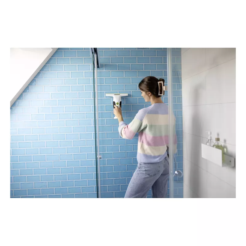 Kärcher WV 1 Compact Care Raamzuiger, Lithium-ion, 25 min looptijd, 100 ml tank, Geel/Zwart
