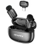 AWEI MK5 Duo Ai-Voice Black Draadloze Lavalier Microfoon