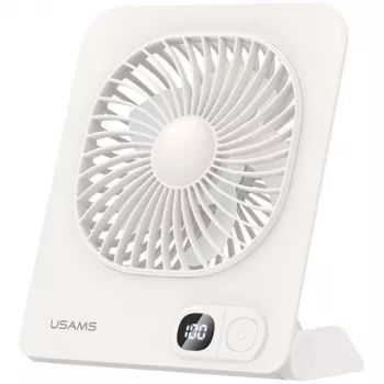 USAMS ZB363 Tafelventilator Magnetisch Wit