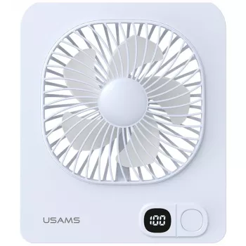 USAMS ZB363 Magnetische Tafelventilator Blauw