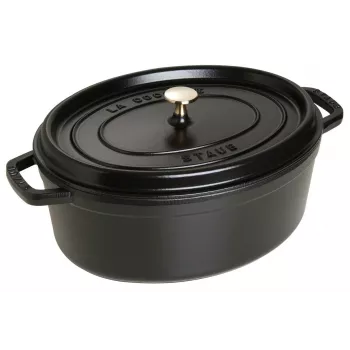 Staub 40509-322-0 braadpan 6,7 L gietijzer zwart